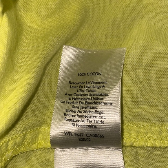 Vintage Eddie Bauer yellow women’s jacket. size large. - Picture 8 of 8